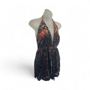 Audrey 3+1 Black Floral Dress